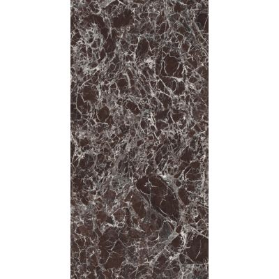 Ariostea Italian Polished Porcelain  Rosso Collection  300 x 150 cm  Brown Marble