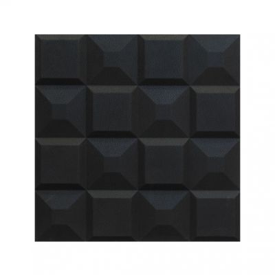 ديكور جدران جلد أسود 