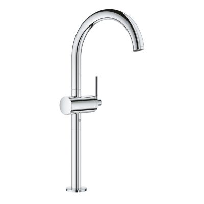 Grohe Basin Side Handle Lever Bathroom Sink Mixer | Atrio Collection | Chrome