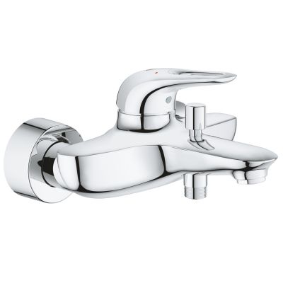 Grohe Single-Lever Kitchen Wall Mounted Sink Mixer with Spray Spout | K7 Collection | 1/2 Inch | Chrome