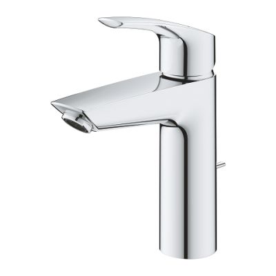 Grohe Single Lever Sink Basin Mixer | EuroSmart Collection | Medium Size | Chrome 