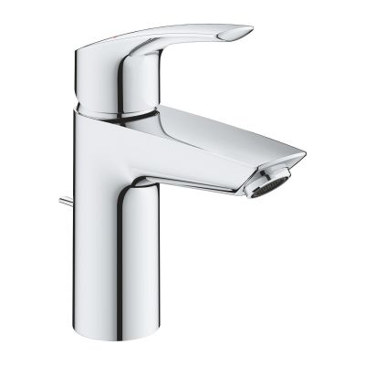 Grohe Single Lever Sink Basin Mixer | EuroSmart Collection | Small Size | Chrome 