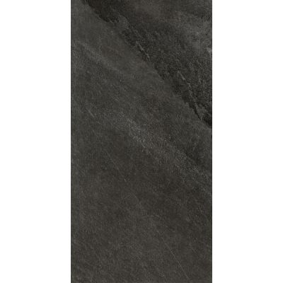 بورسلان إيطالي مدهون مطفي | مجموعة روك من إيمولا سيراميكا  | 60×120 سم | أسود حجري