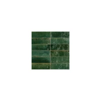 Marazzi Italian Polished Ceramic | Lume Collection | 6 x 24 cm | Green Marble