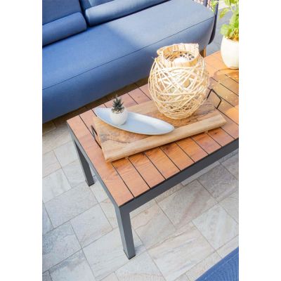 Titus Outdoor Seating Set | 5 Pieces | Blue