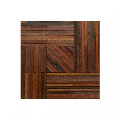 Brown ship wood mosaic