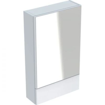 Geberit | 1-Door Pharmacy Cabinet with Mirror and Lighting | 49 x 85 cm