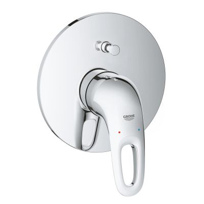 Grohe Single-Lever Bath Mixer With Diverter | Eurostyle Collection | Chrome