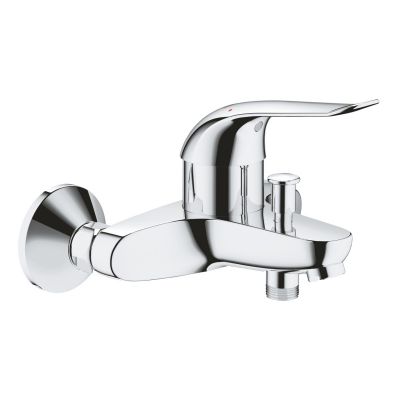 Grohe Special Wall Mount Single-Lever Bath Mixer | EuroEco Collection | 1/2 Inch | Chrome